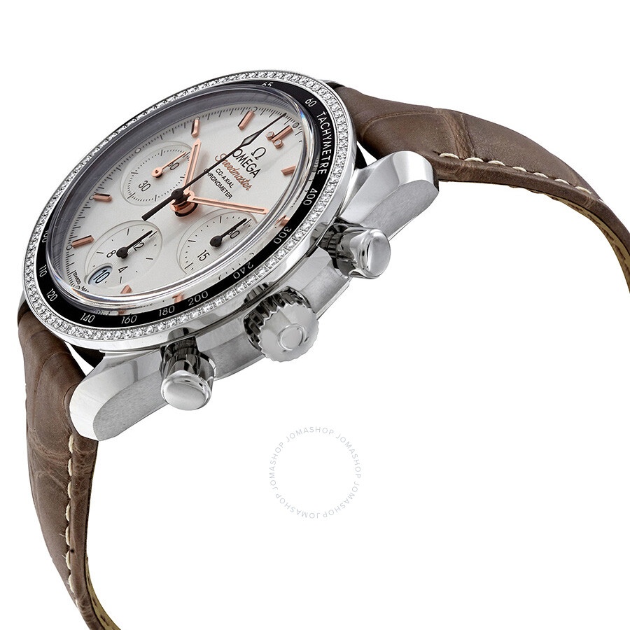 Omega Speedmaster Chronograph Automatic Ladies Diamond Watch 324.38.38.50.02.001 - 2