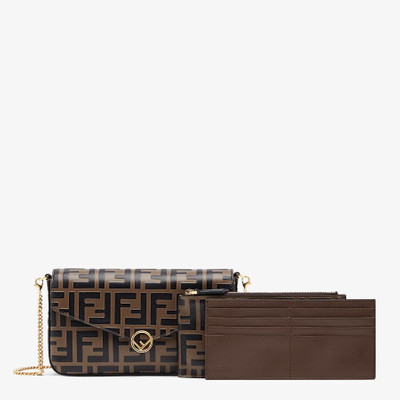 FENDI Brown leather mini-bag outlook