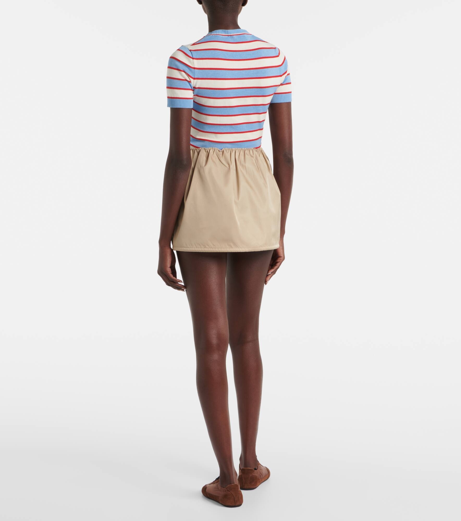 Re-Nylon mini skirt - 3