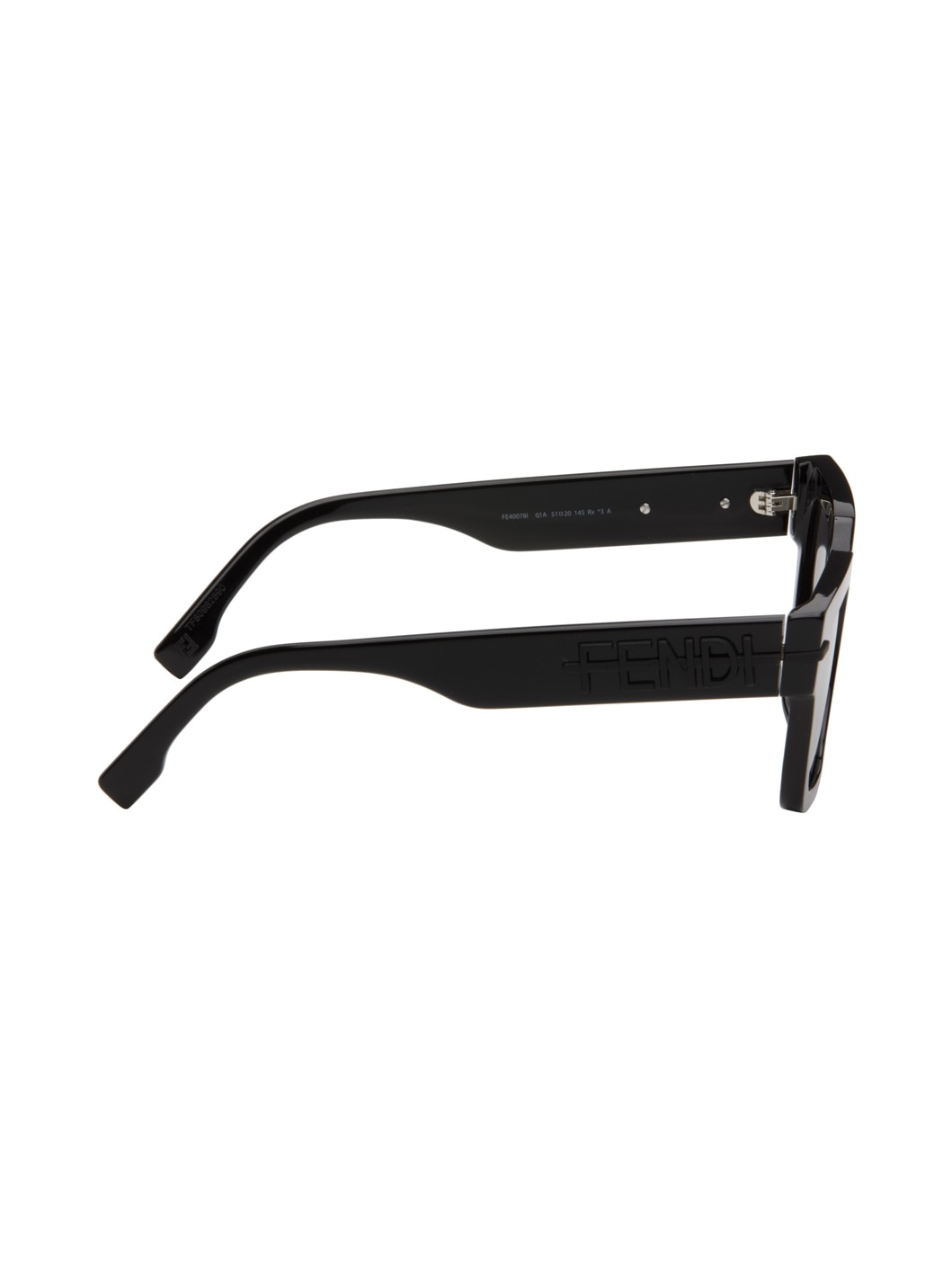 Black Square Sunglasses - 2