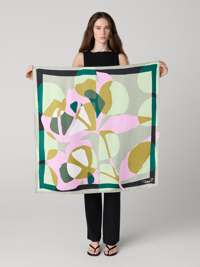 DIANE VON FURSTENBERG Flag Scarf outlook