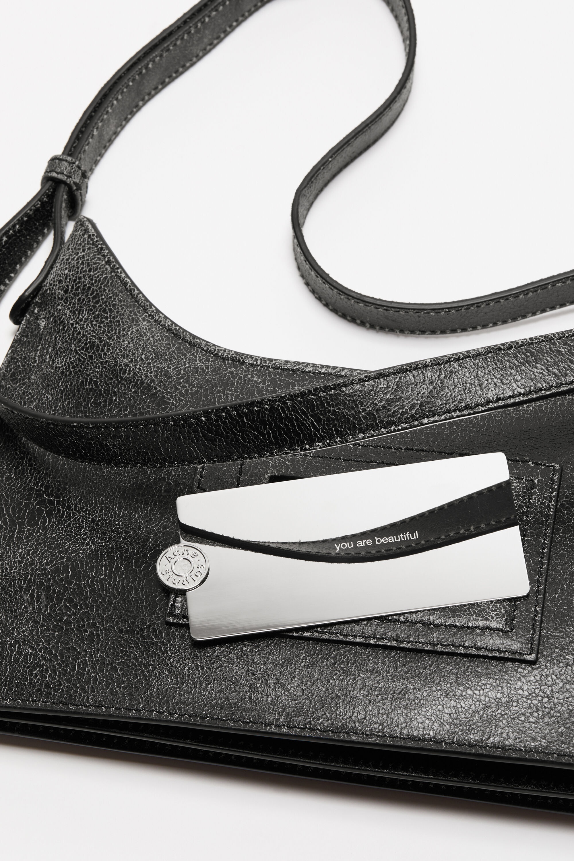 Platt mini shoulder bag - Black - 8