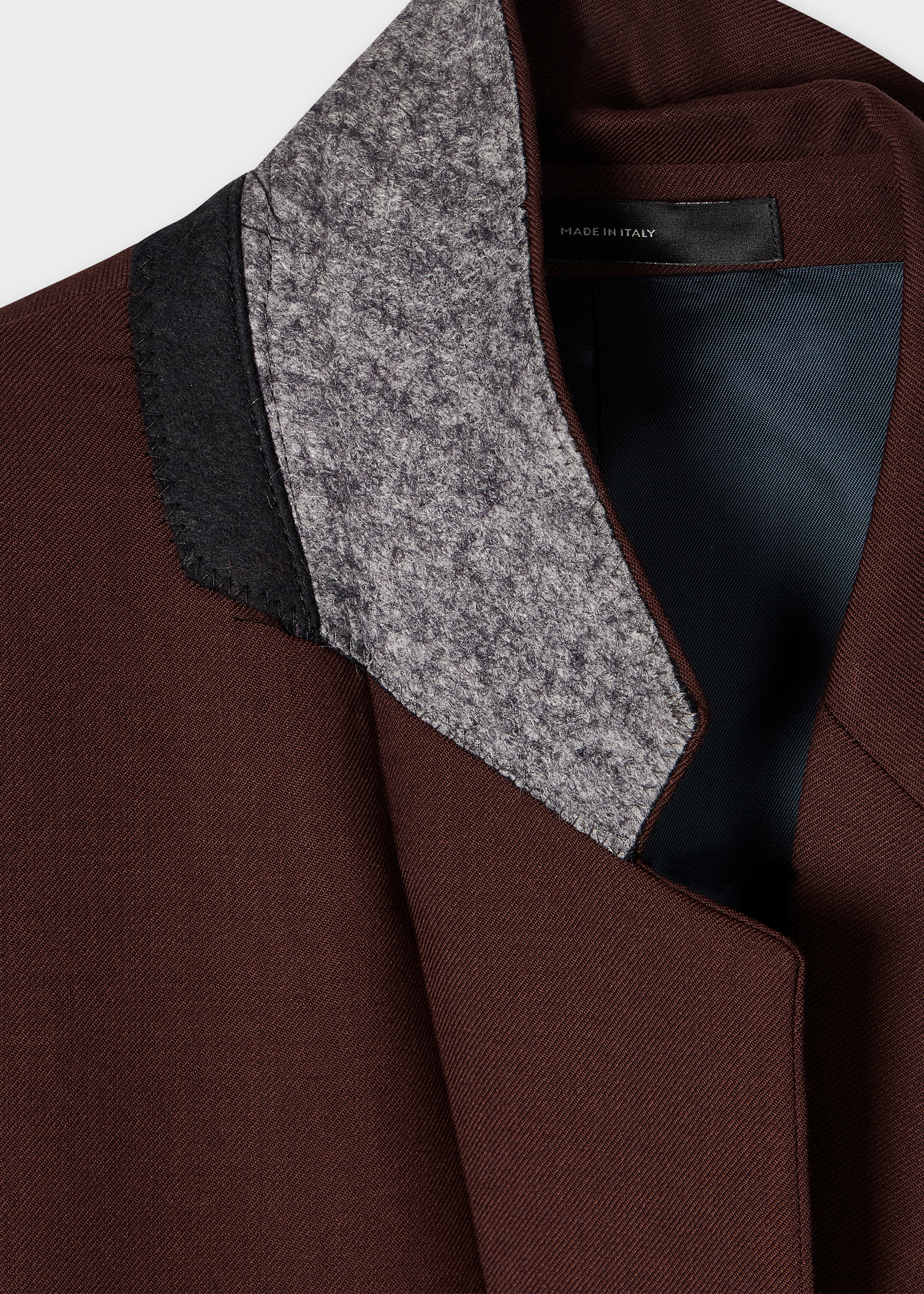 Women's A Suit To Travel In - Burgundy Wool Suit - 2