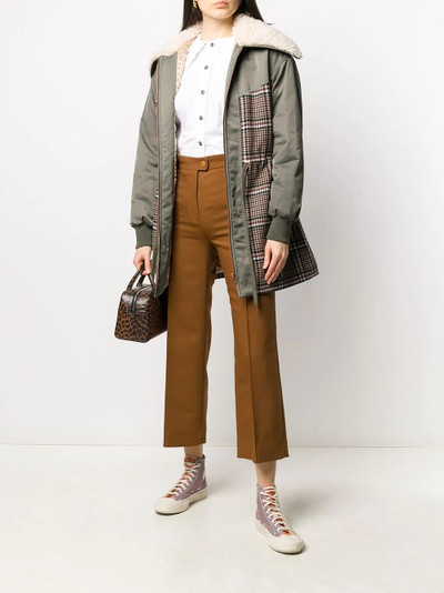 See by Chloé flared cropped trousers outlook