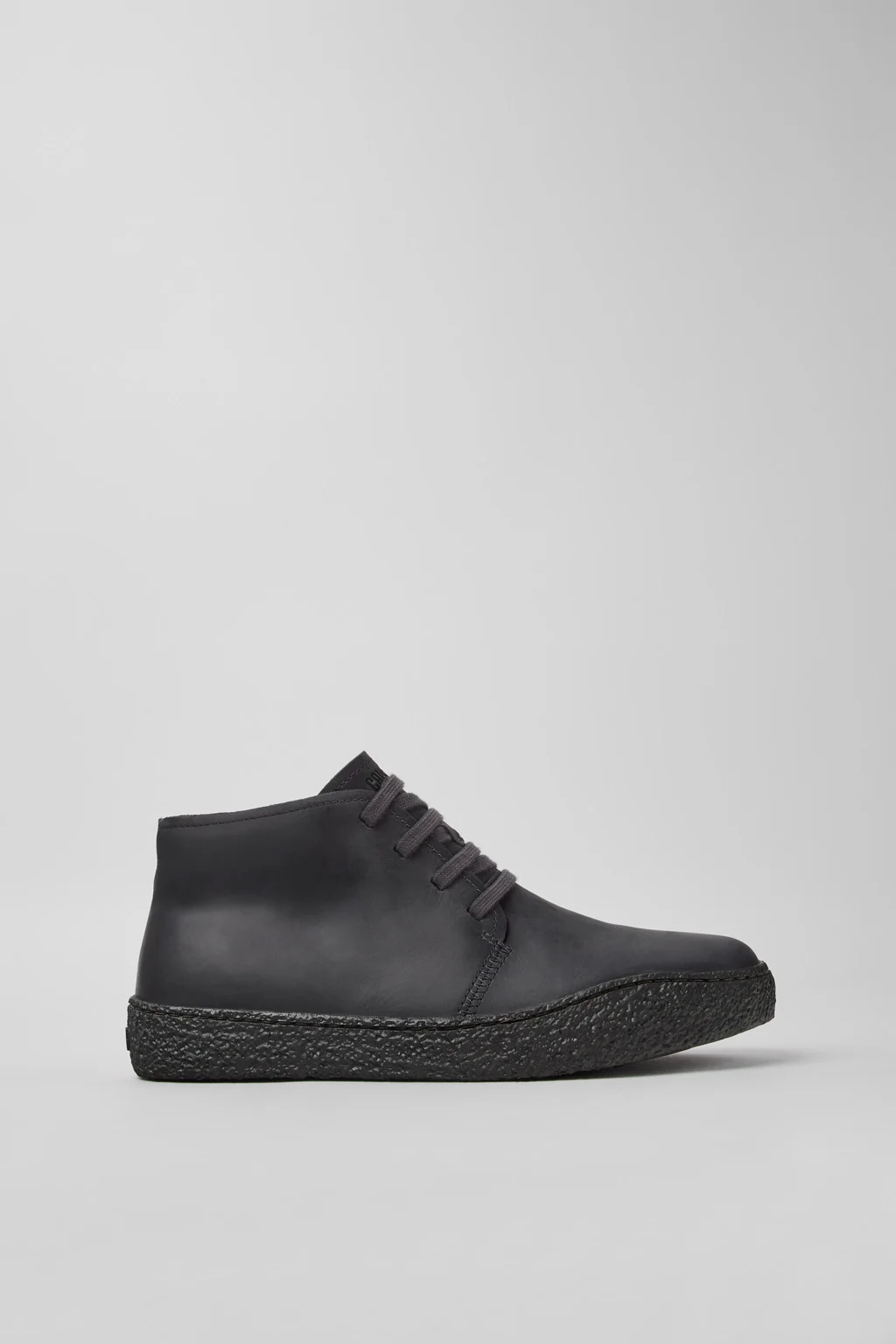 Peu Terreno Gray Nubuck Ankle Boots for Men. - 1