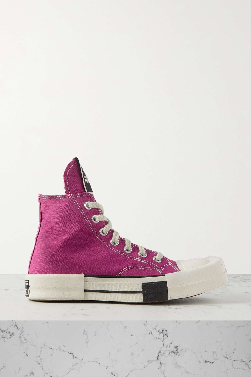 + Converse + DRKSHDW TURBODRK Chuck 70 canvas high-top sneakers - 1