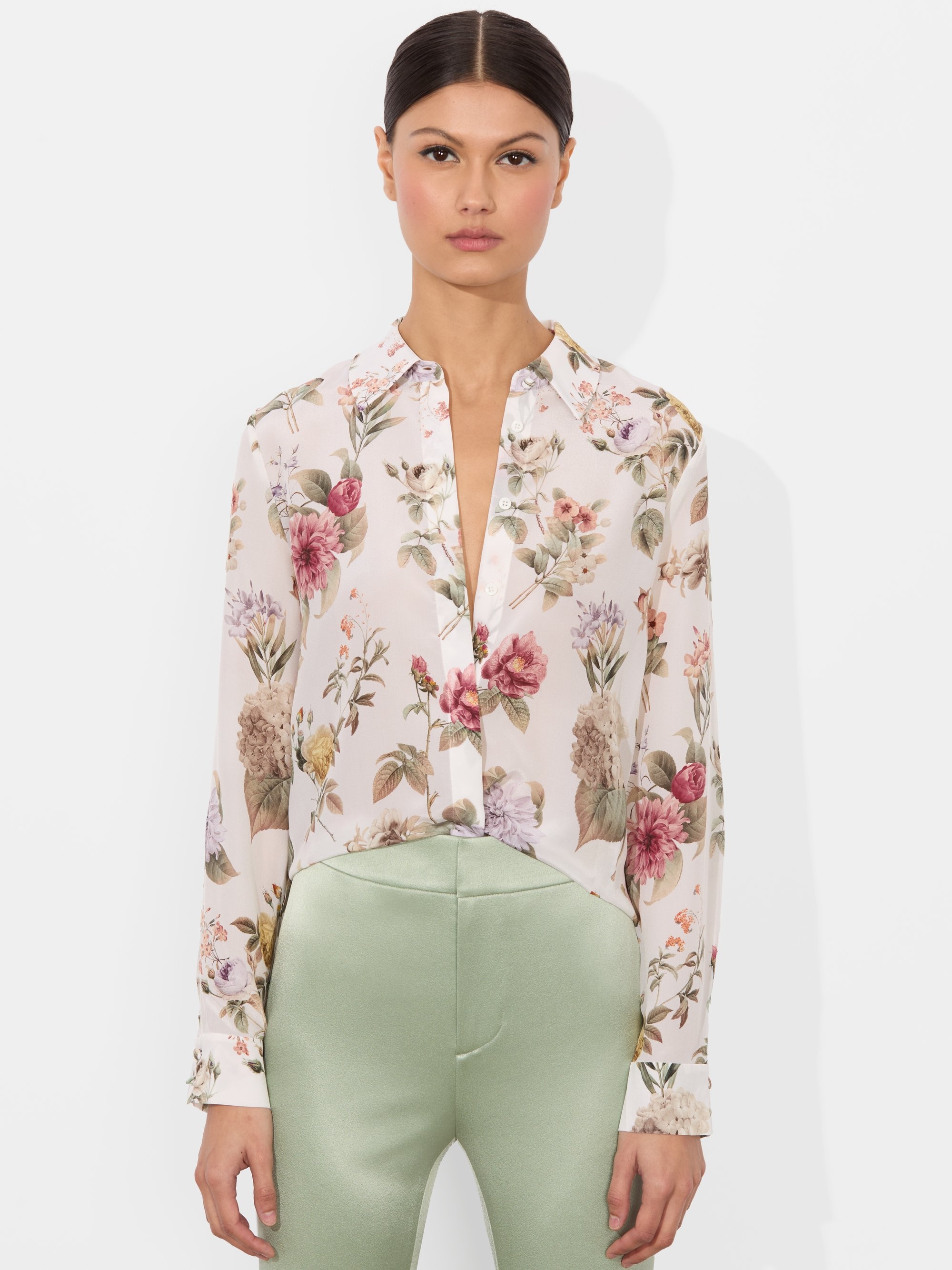 WILLA SILK BLOUSE - 2