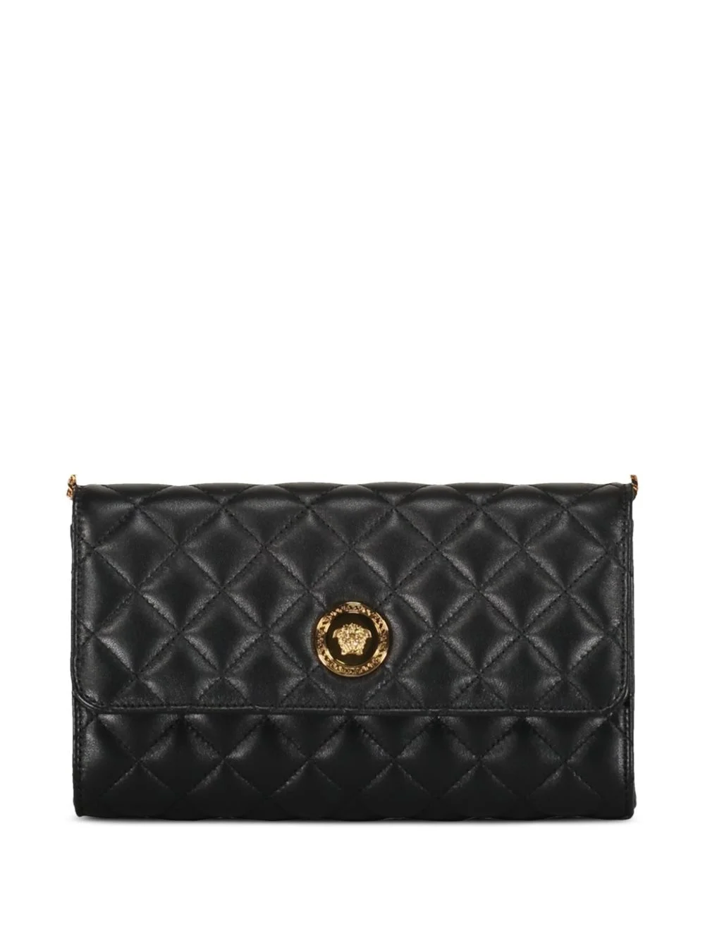 quilted clutch bag - 1