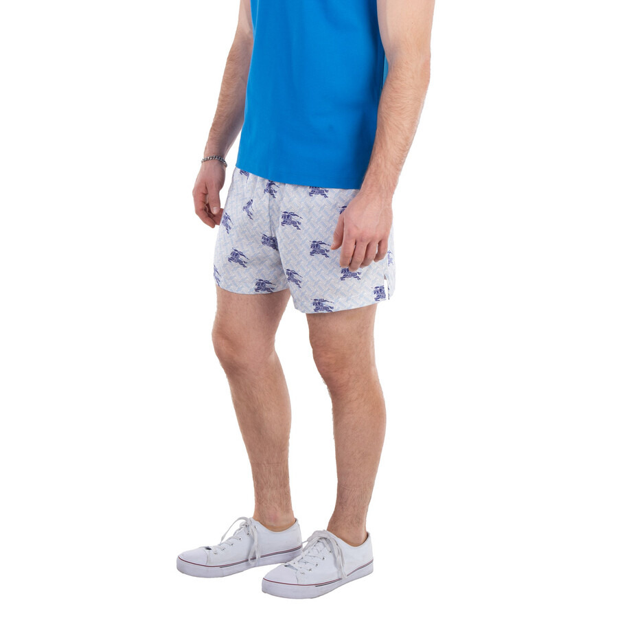 Burberry Brandon Ekd Tb-Monogram Silk Shorts - 2