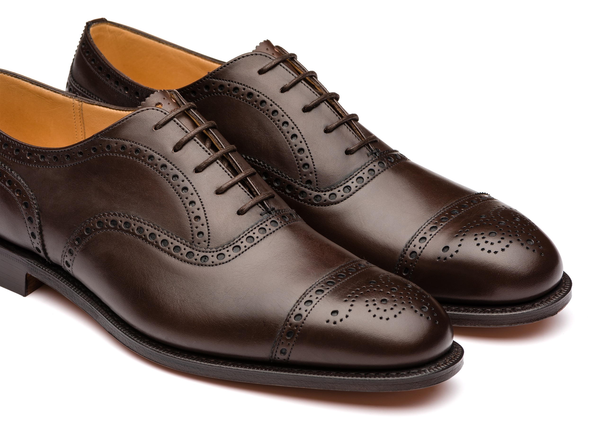 Church's Diplomat 173 Nevada Leather Oxford Brogue Ebony