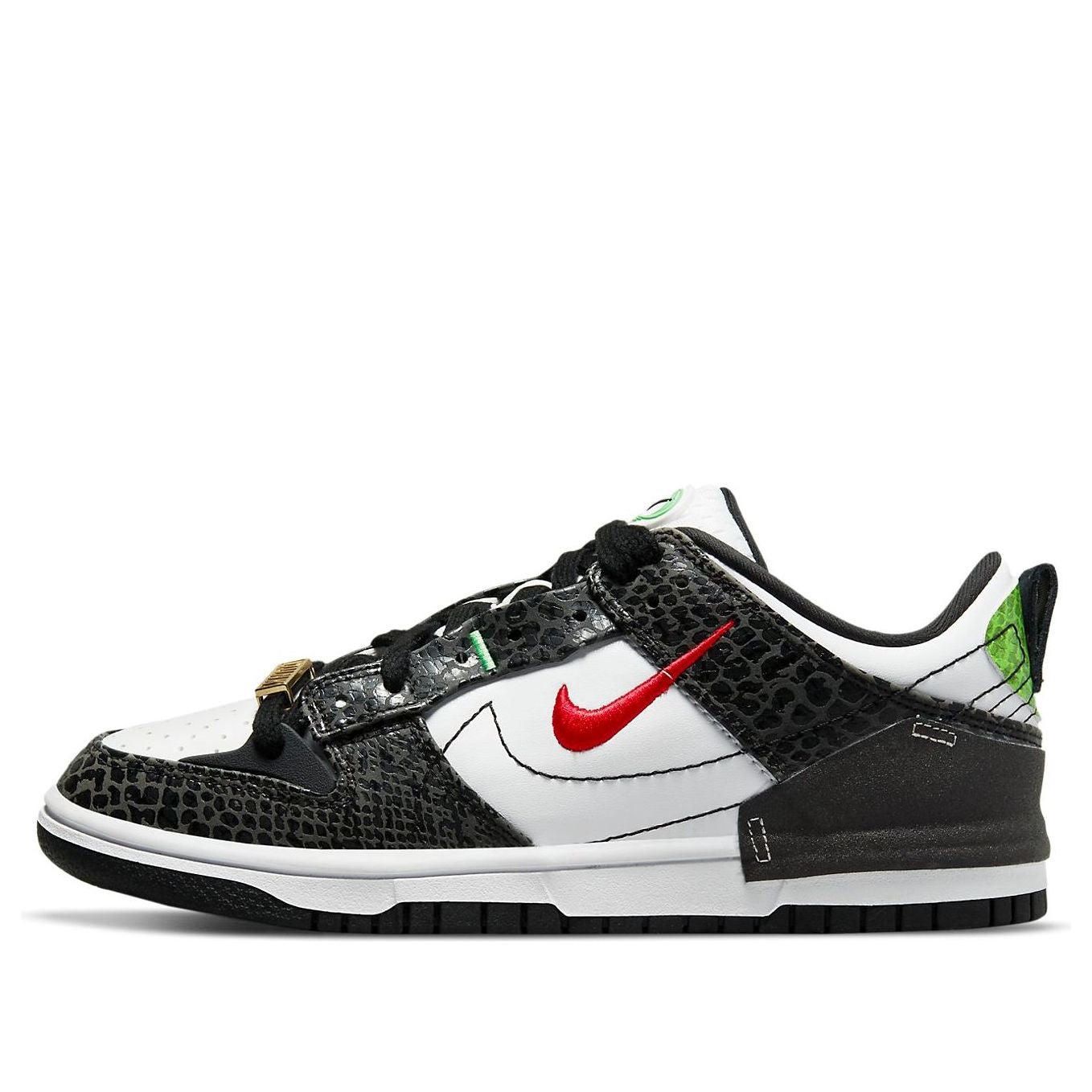 (WMNS) Nike Dunk Low Disrupt 2 'Just Do It - Black Snakeskin' DV1490-161 - 1