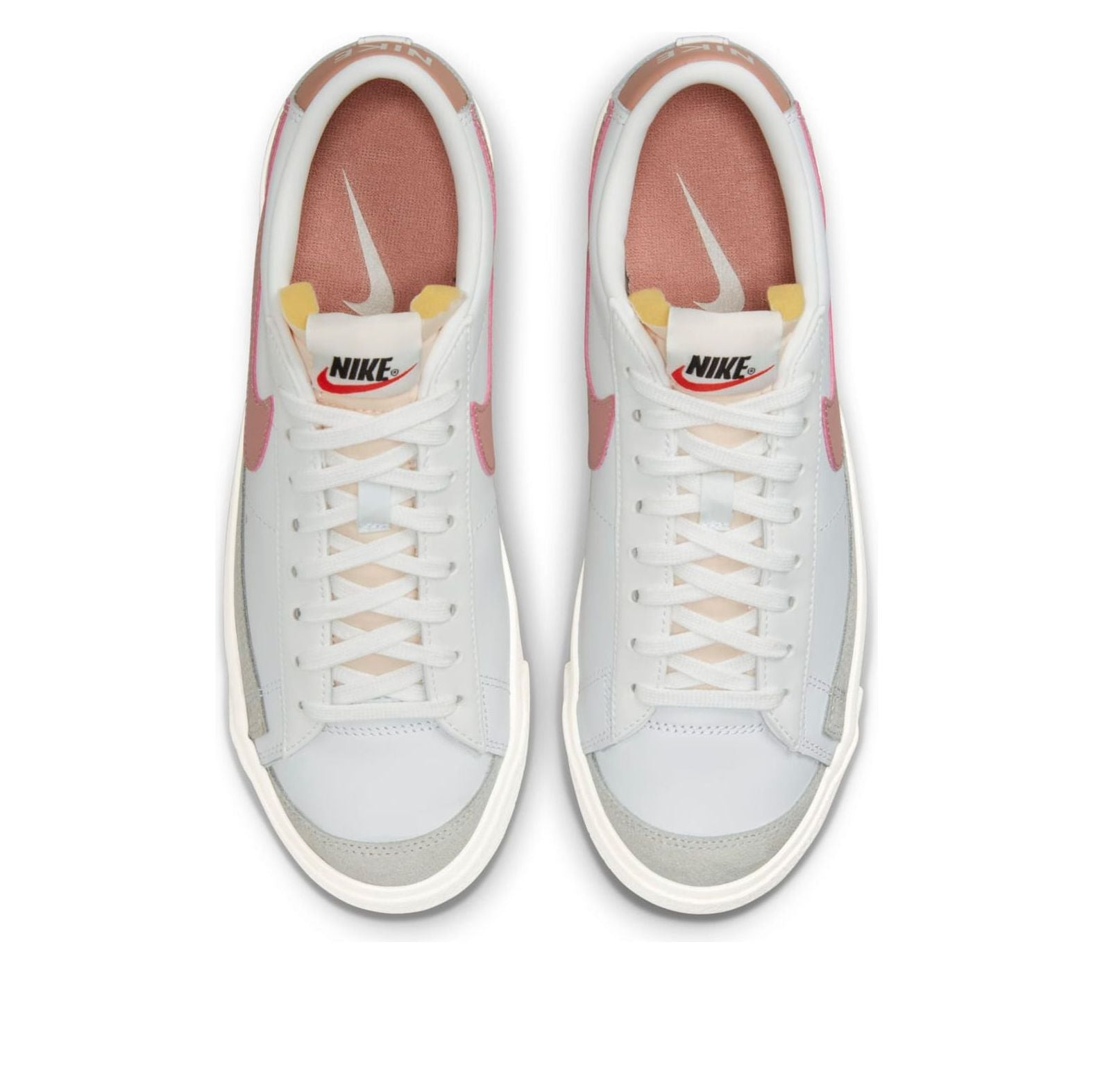 (WMNS) Nike Blazer Low '77 'White Rose Whisper' DC4769-109 - 4