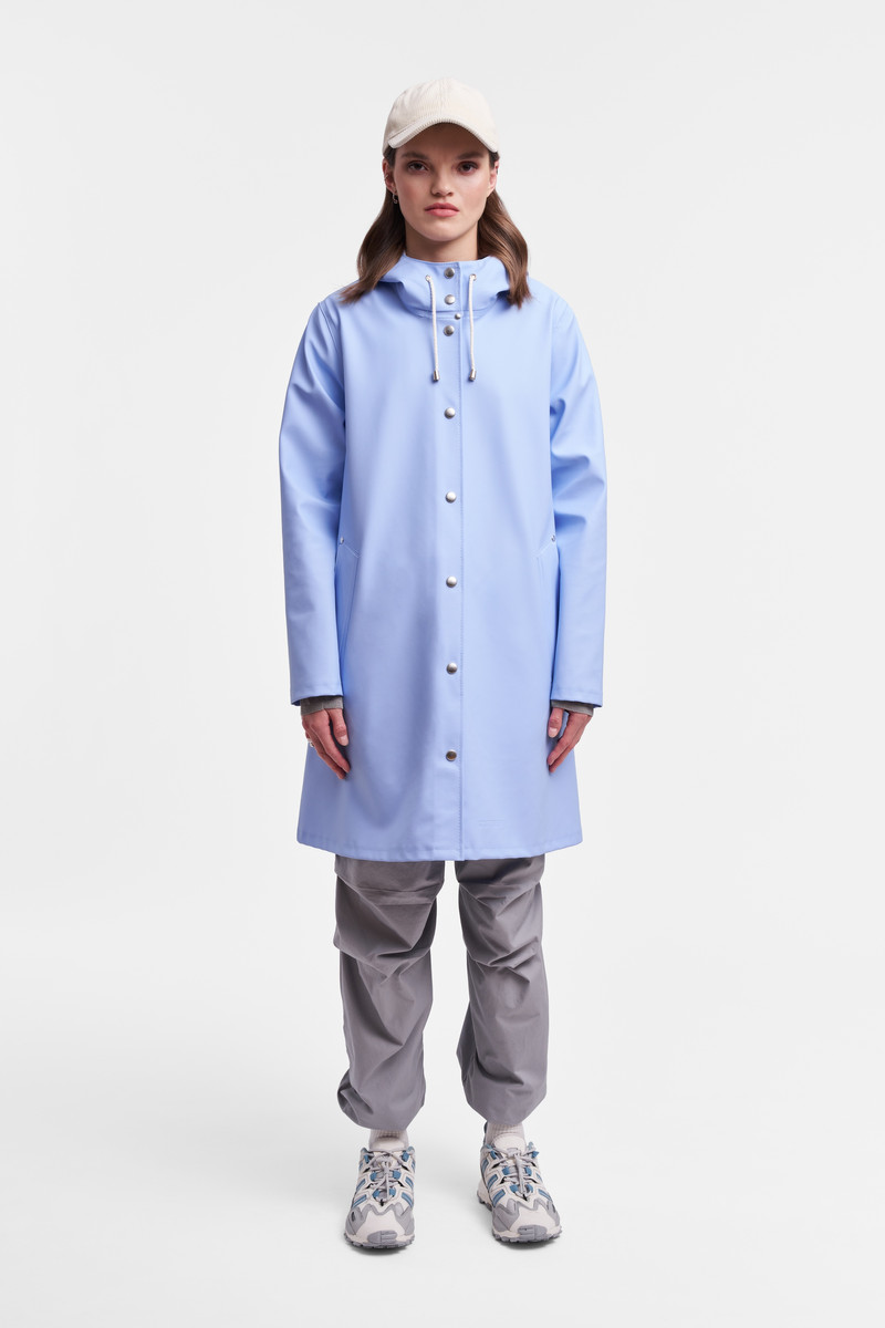 Stutterheim Mosebacke Raincoat Light Blue outlook