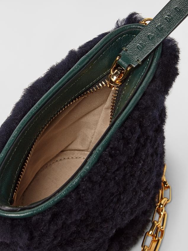 DEPOT BAG IN SHEARLING AND CALFSKIN - 4