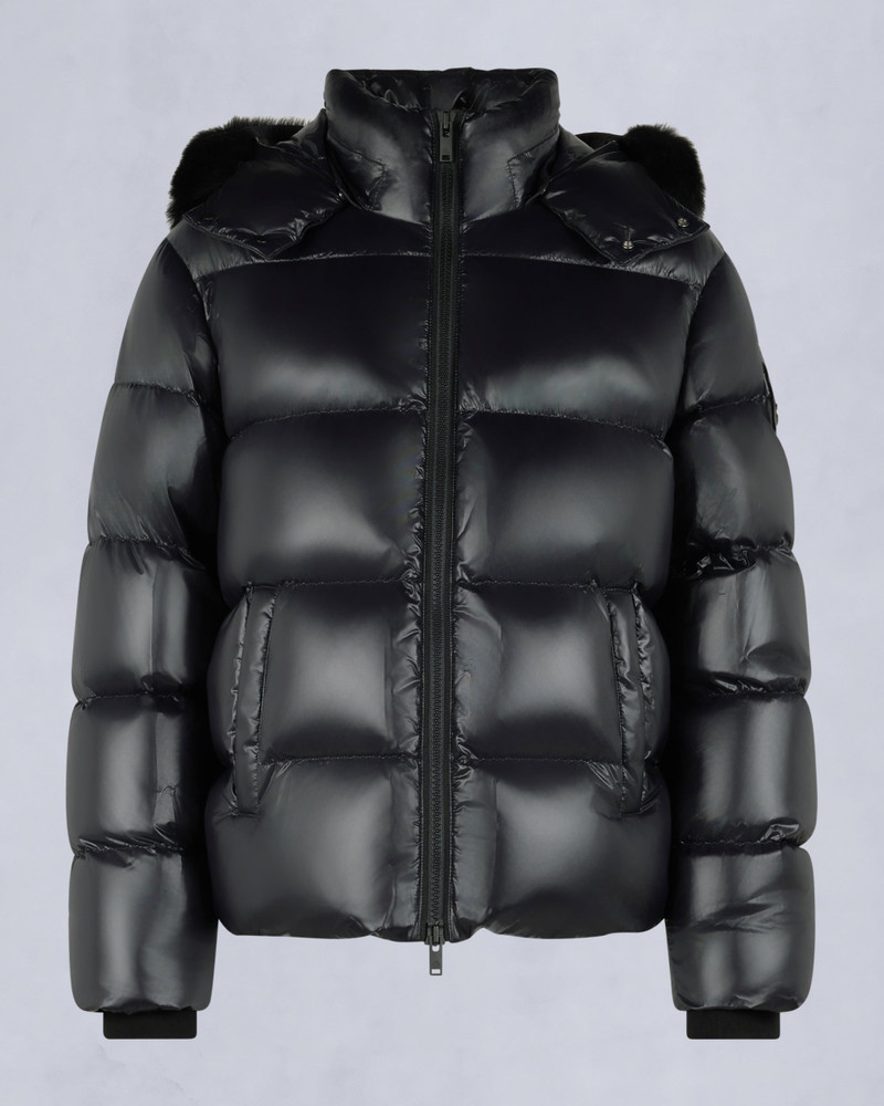 KINGS PUFFER SHEARLING TRIM JACKET 1