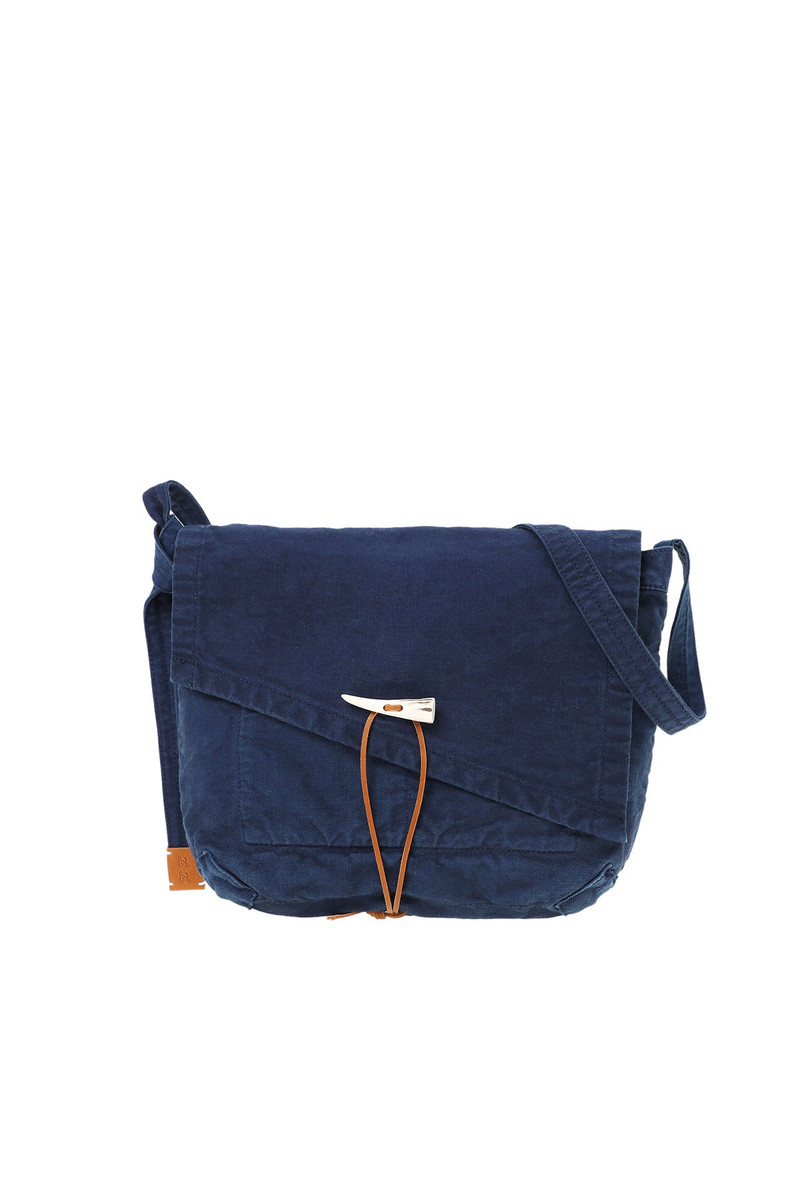 True Blue Flap Shoulder Bag (L) 1