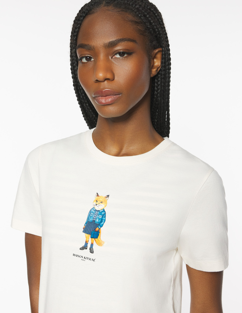 DRESSED FOX REGULAR TEE-SHIRT - 4