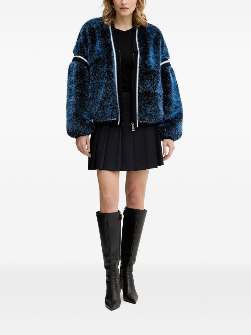 GUESS USA Katia striped-trim jacket outlook