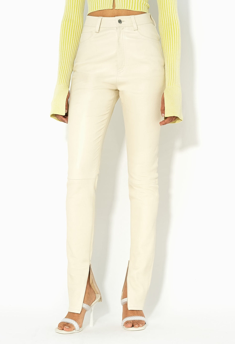 LEATHER RYDER HI RISE SKINNY 3