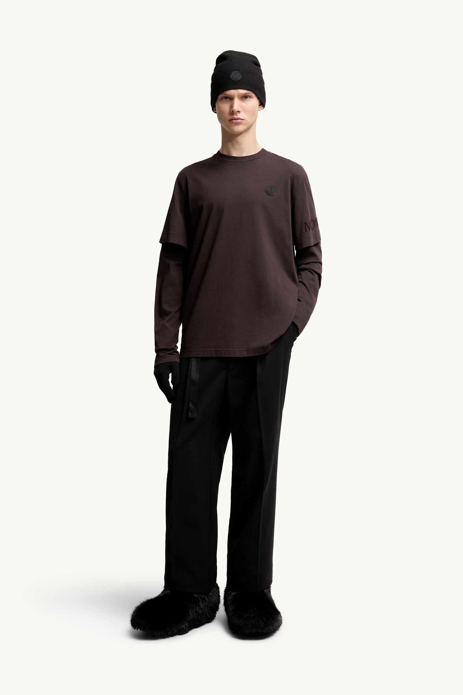 Double Sleeve Cotton T-Shirt - 2