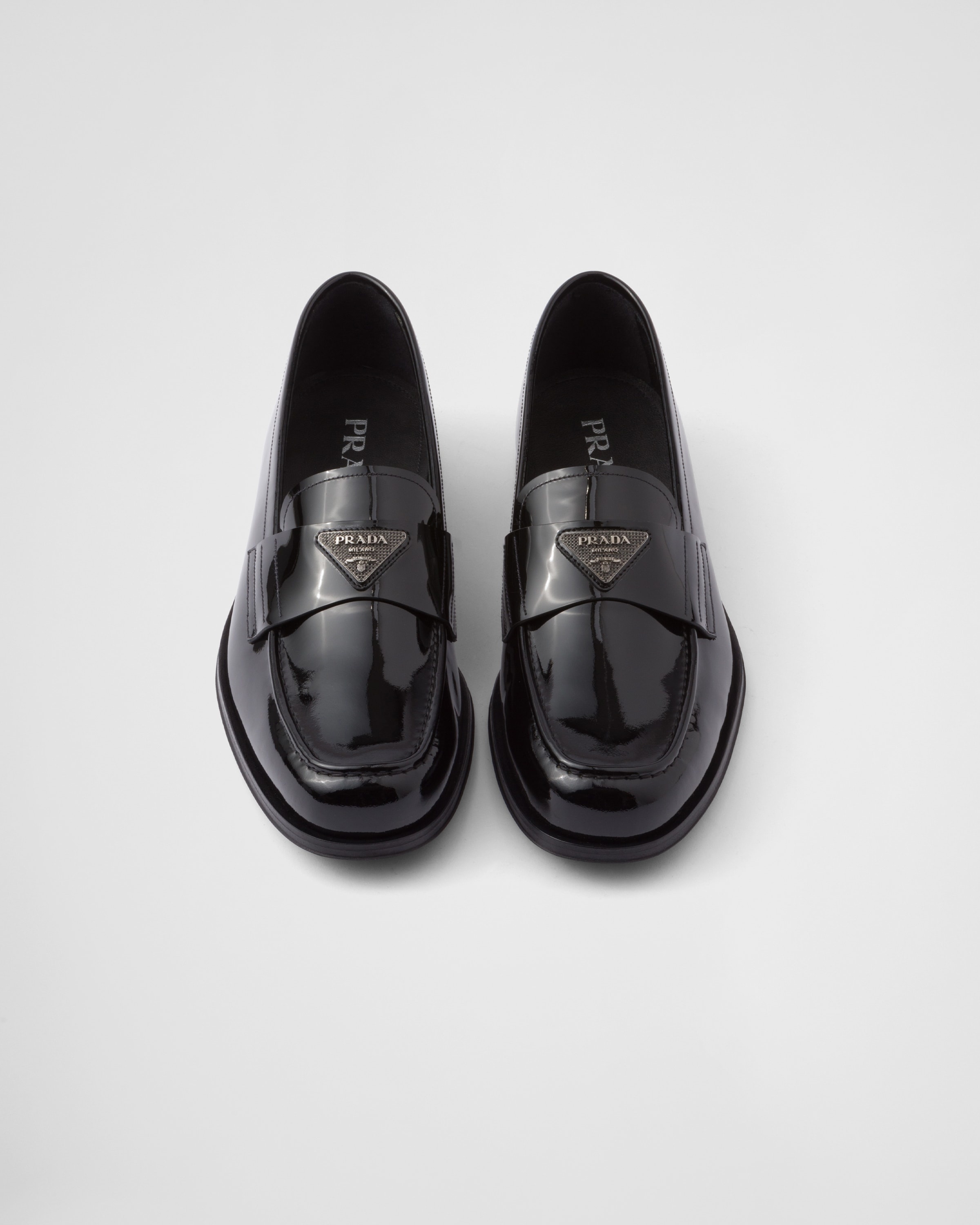 Patent leather loafers - 4
