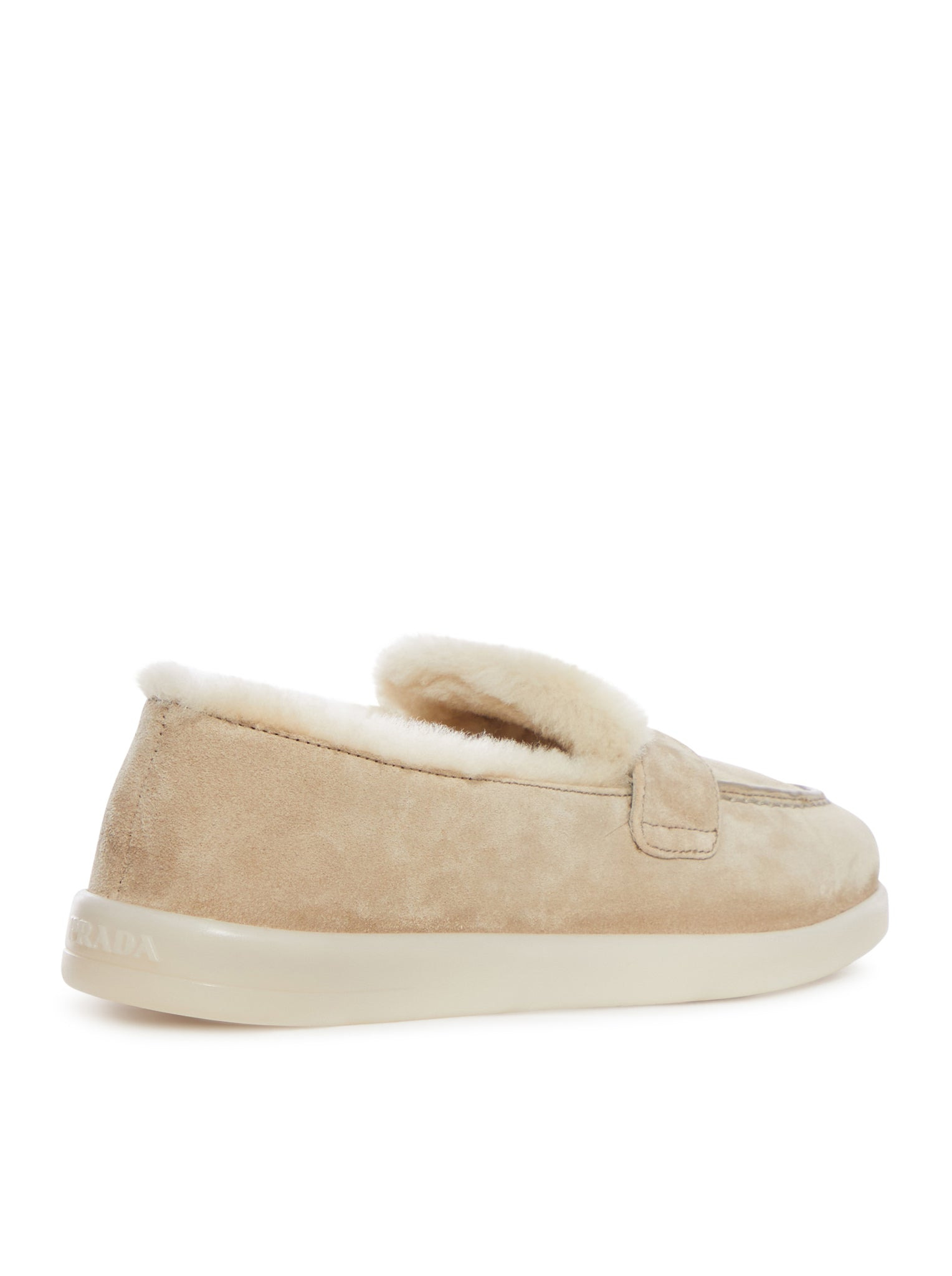 SUEDE AND SHEEPSKIN LOAFERS - 3