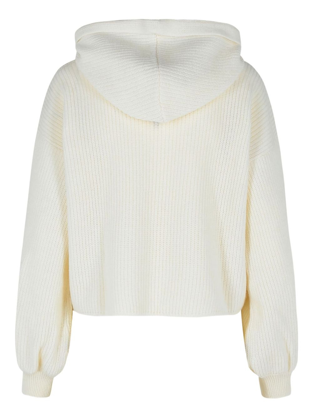 logo-detail drawstring hoodie - 2