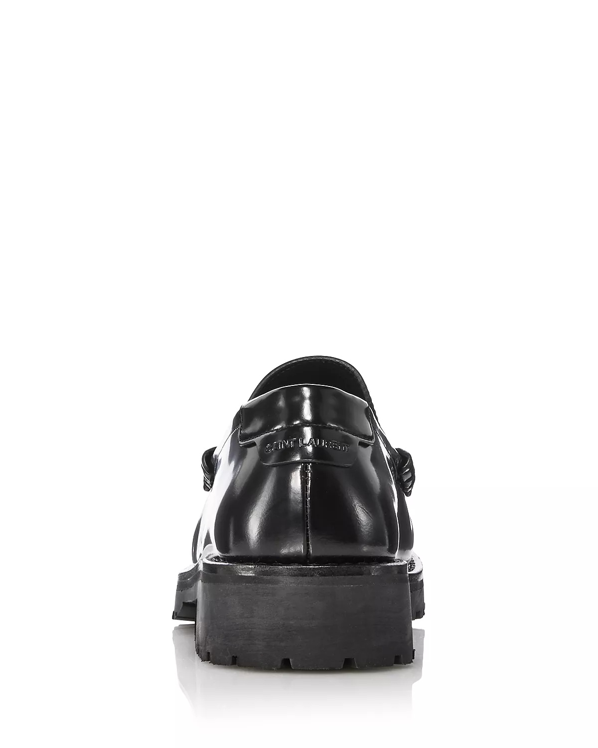 Le Loafer Chunky Penny Slippers in Smooth Leather - 4