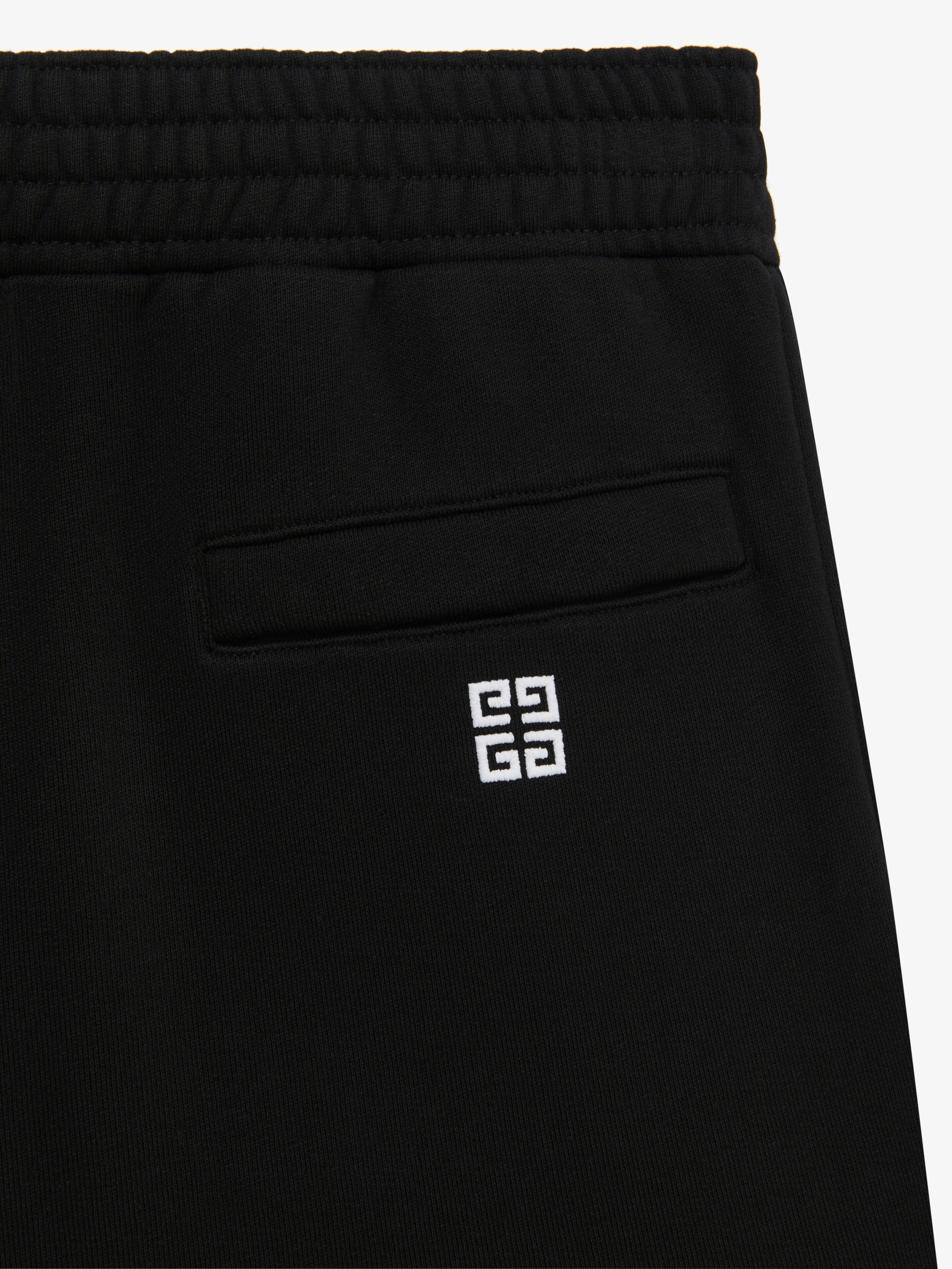 GIVENCHY COLLEGE SLIM FIT JOGGER PANTS IN FLEECE - 6