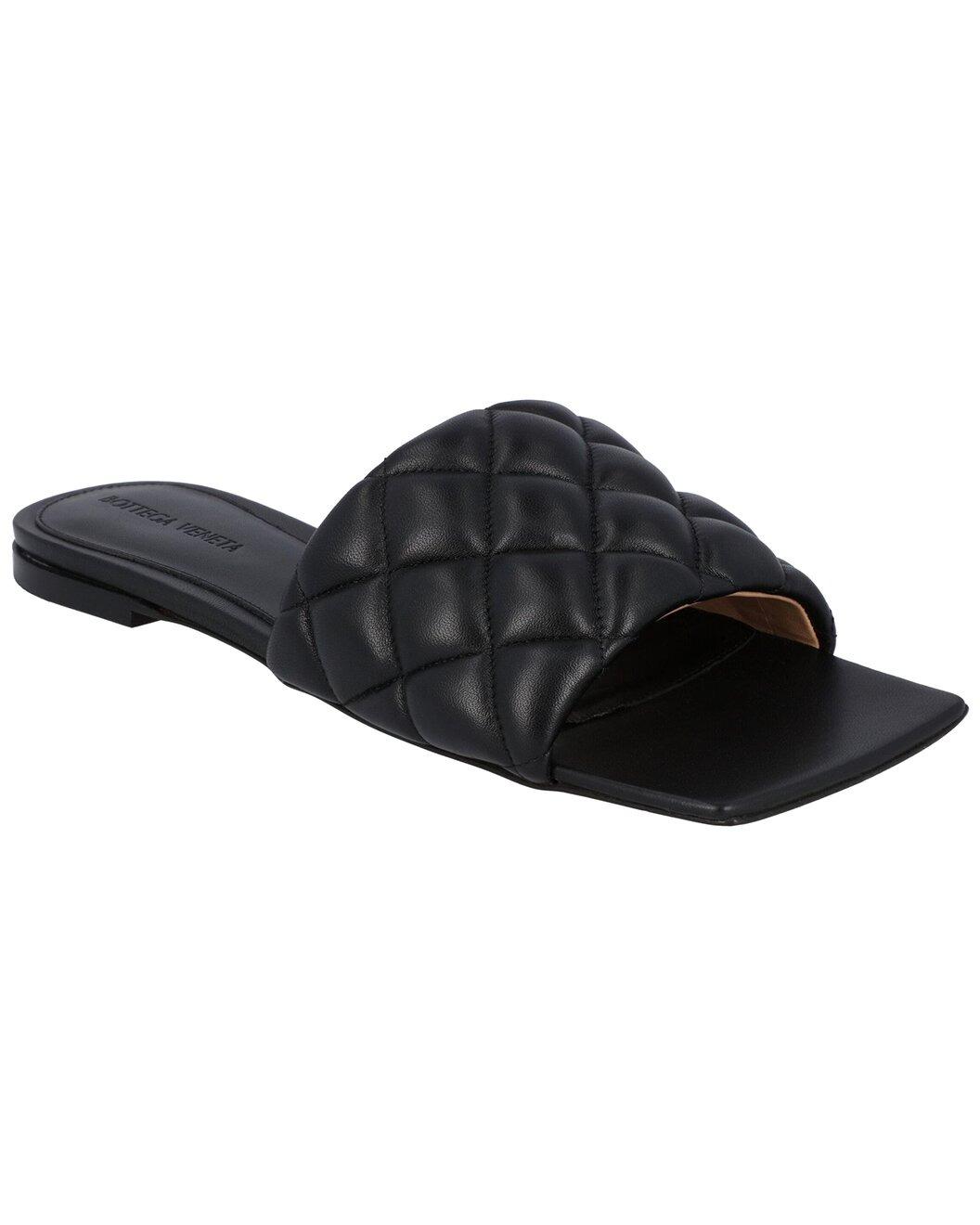 Bottega Veneta Women's Lambskin Leather Padded Flat Sandal (Authentic Pre-
Loved) - 1