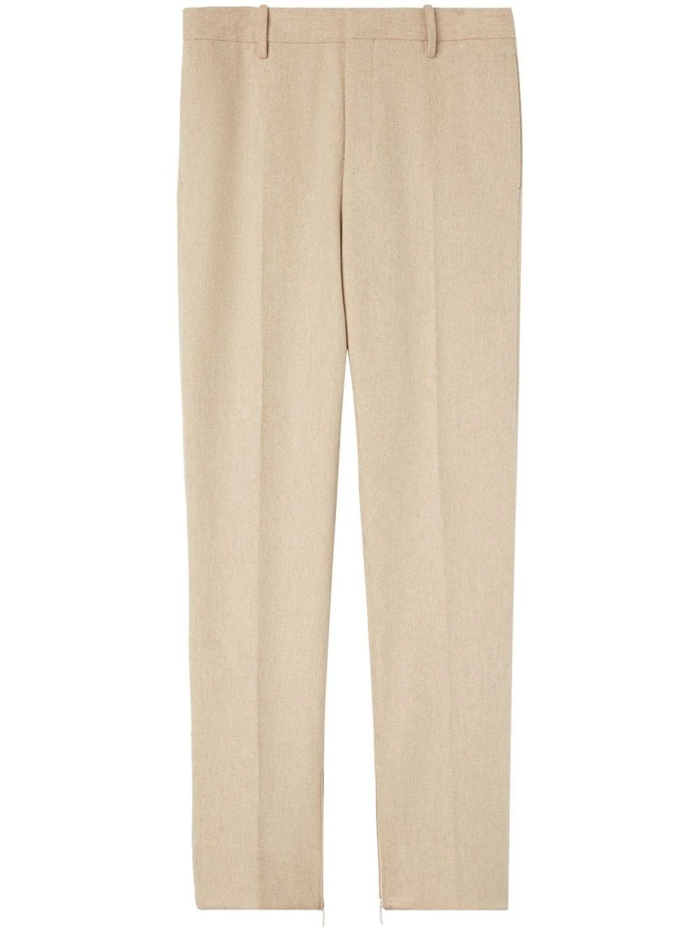 logo-tag slim-cut trousers - 1