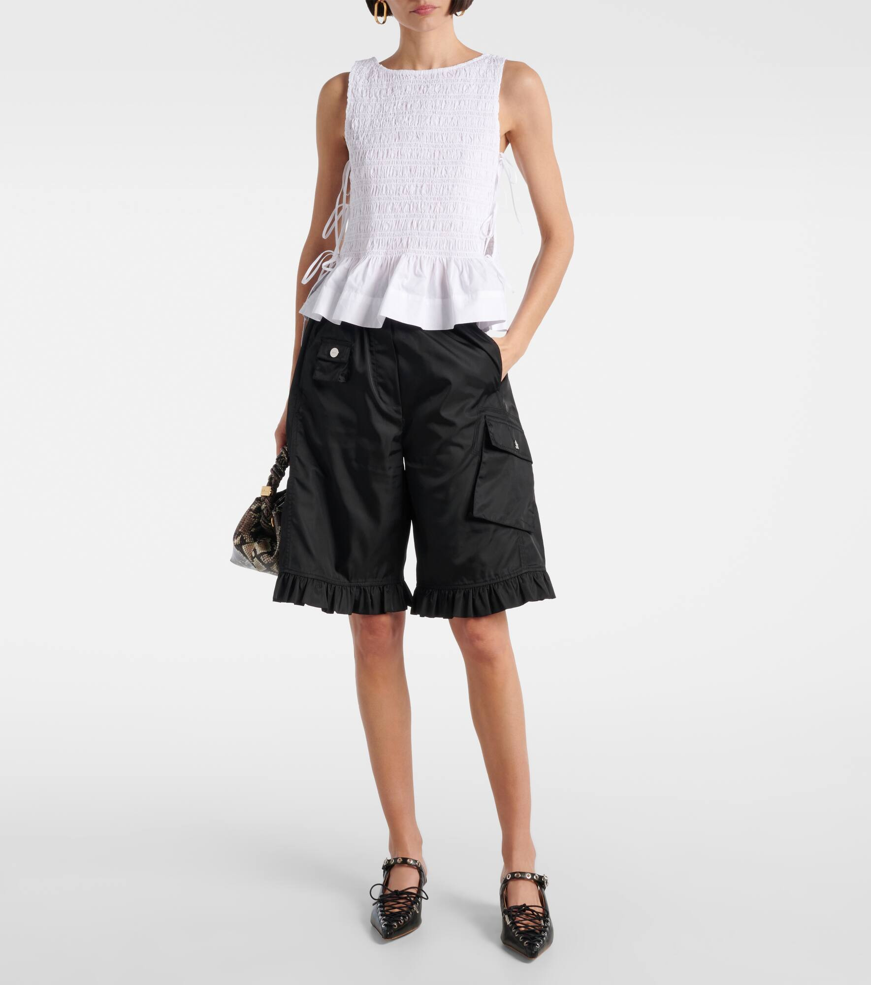 Shirred cotton top - 2