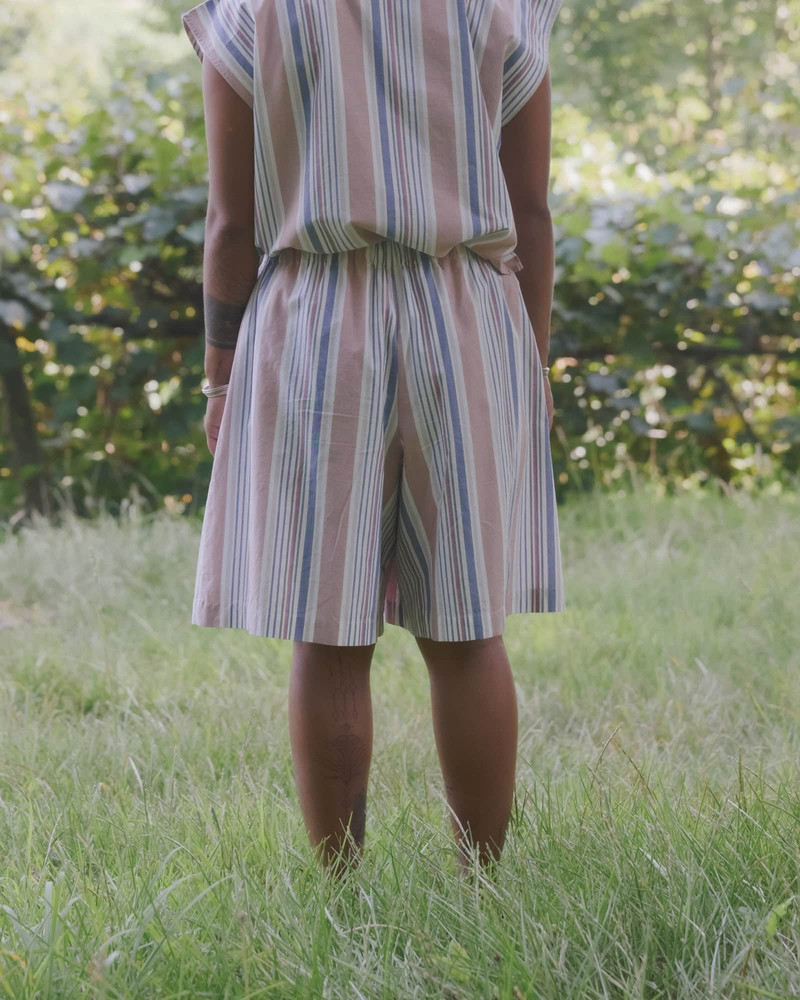 BASERANGE Claude Shorts
                  - Organic Cotton Poplin outlook