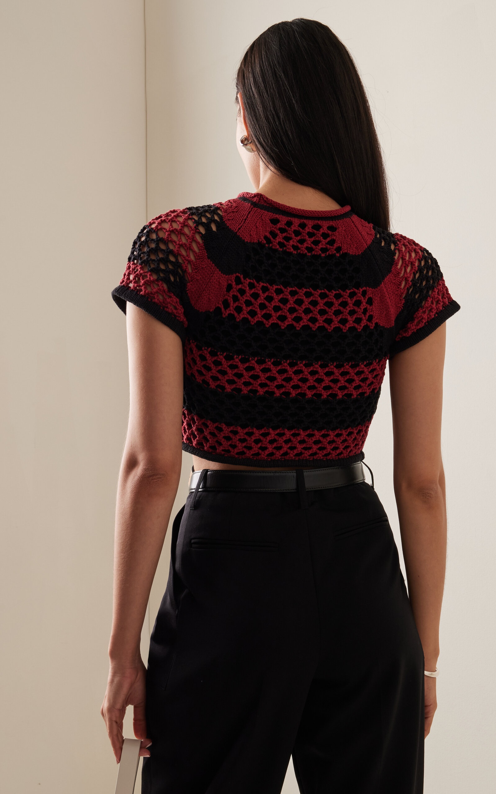 Roe Cotton-Blend Top red - 4