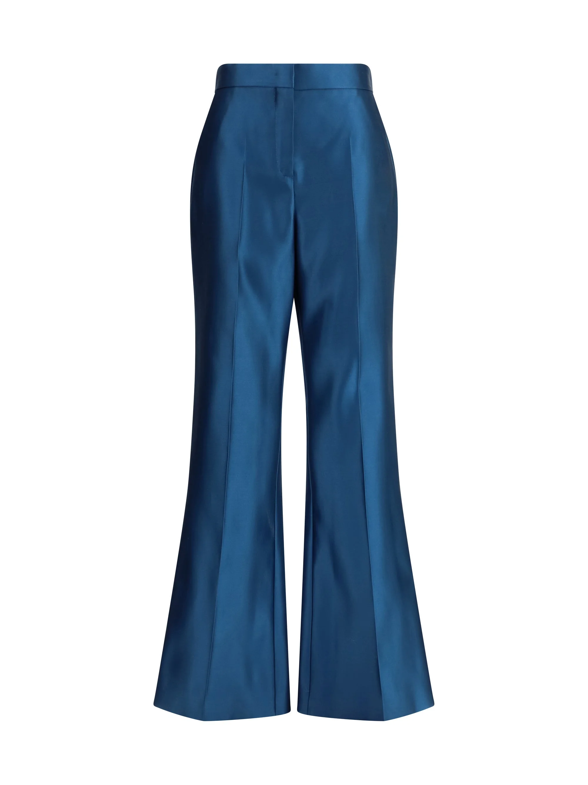 Fendi Women Duchesse Silk Trousers - 1