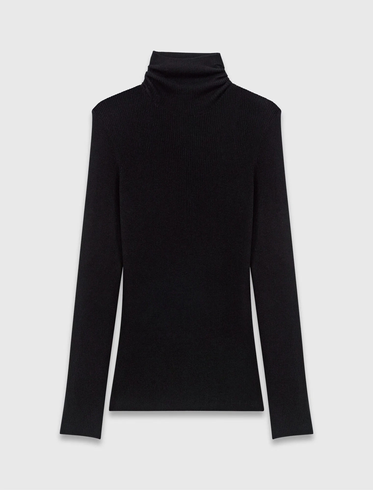 Fitted turtleneck sweater - 1