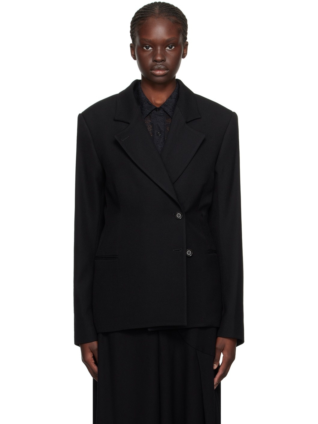 Black Credo Blazer - 1