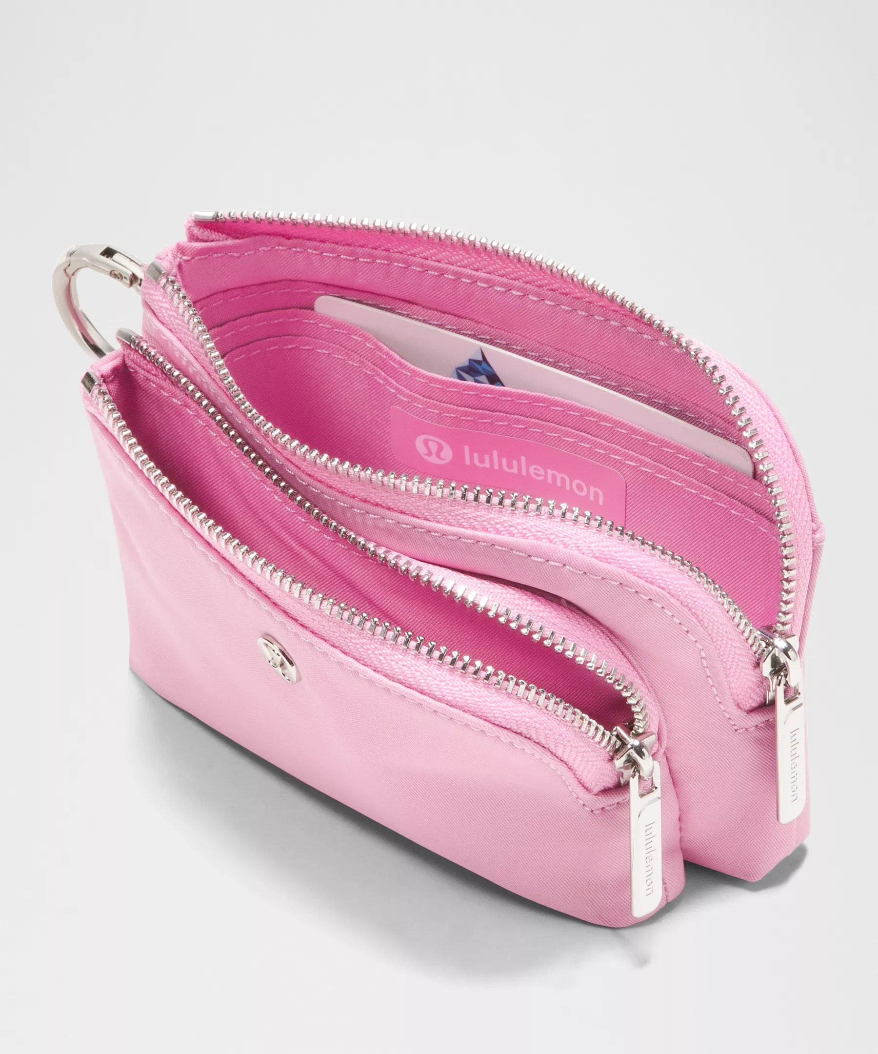 Double Zip Clippable Card Pouch - 4