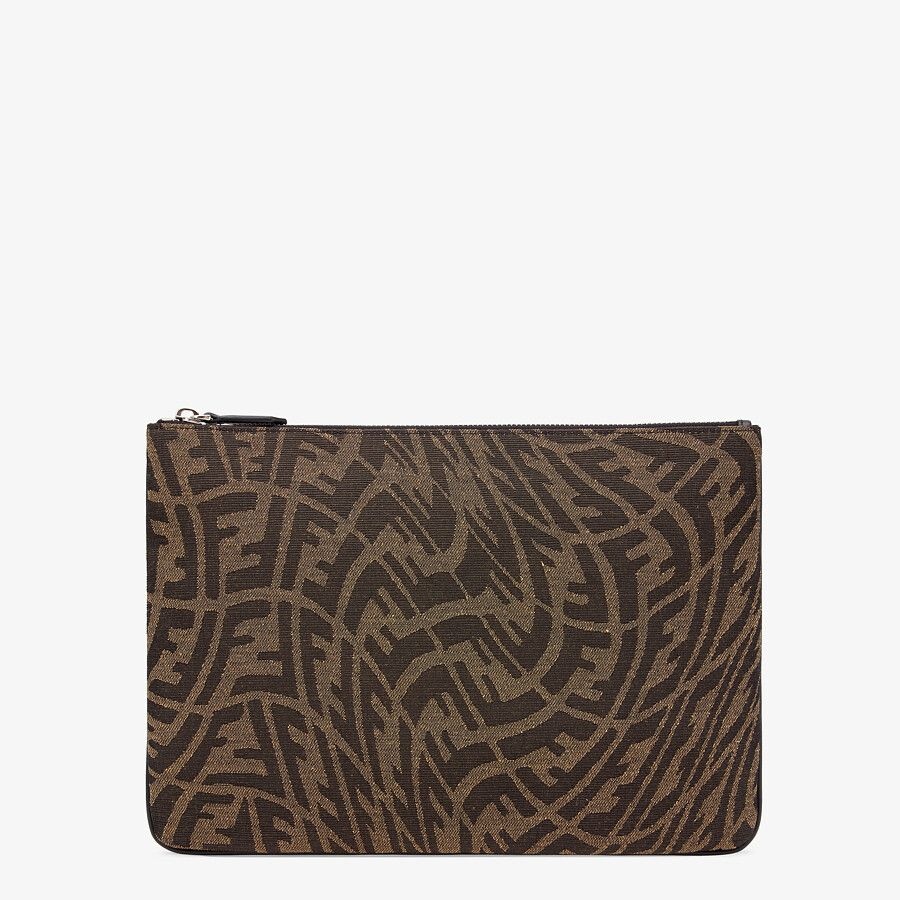 Brown canvas pouch - 1