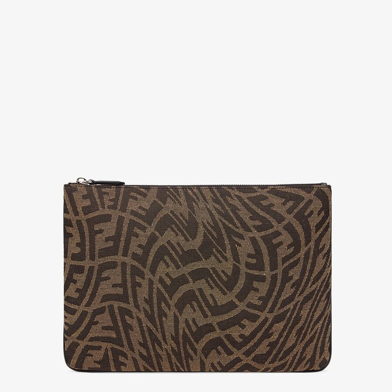 Brown canvas pouch 1