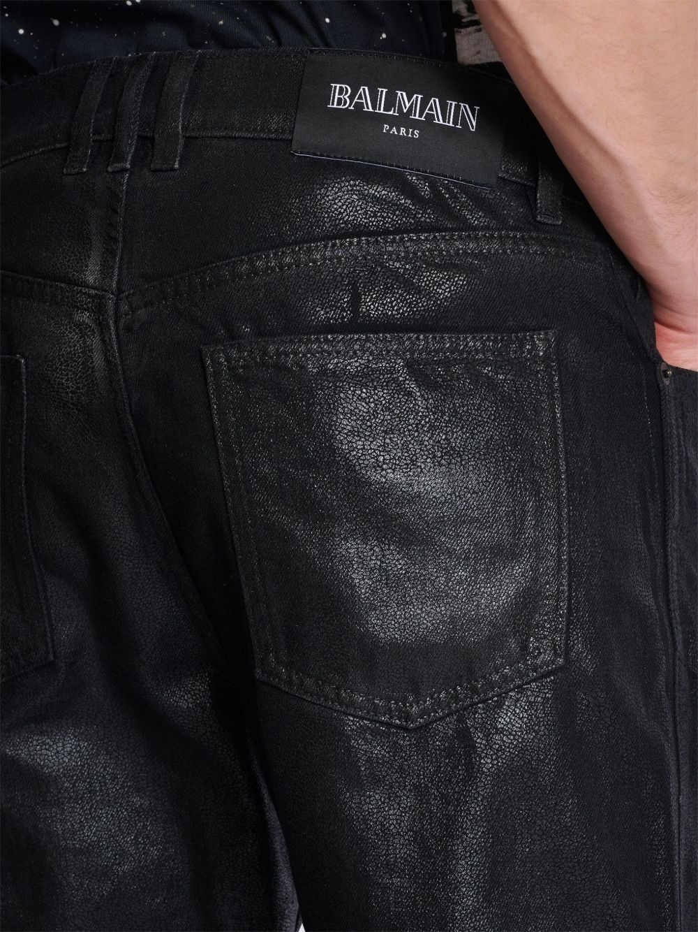 logo patch trousers - 6