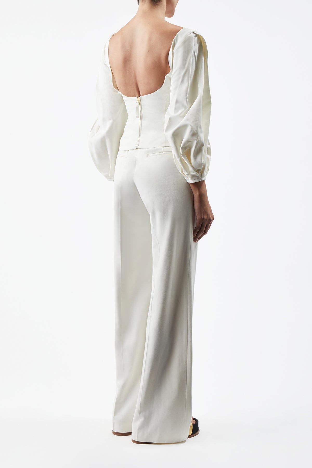 Sophia Blouse in Washed Silk - 4