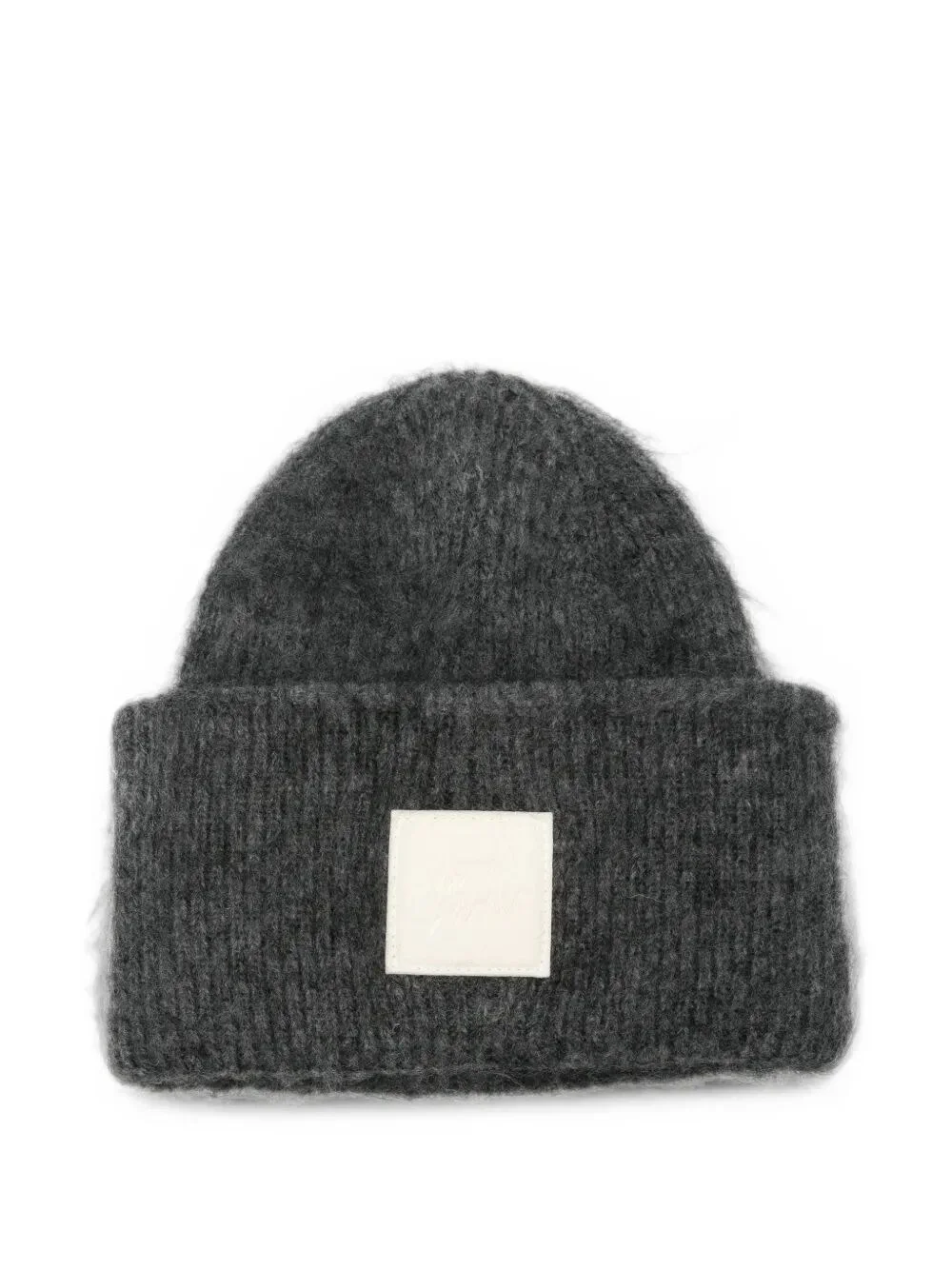 Hat Mohair "Ami Paris" Patch Beanie - 1