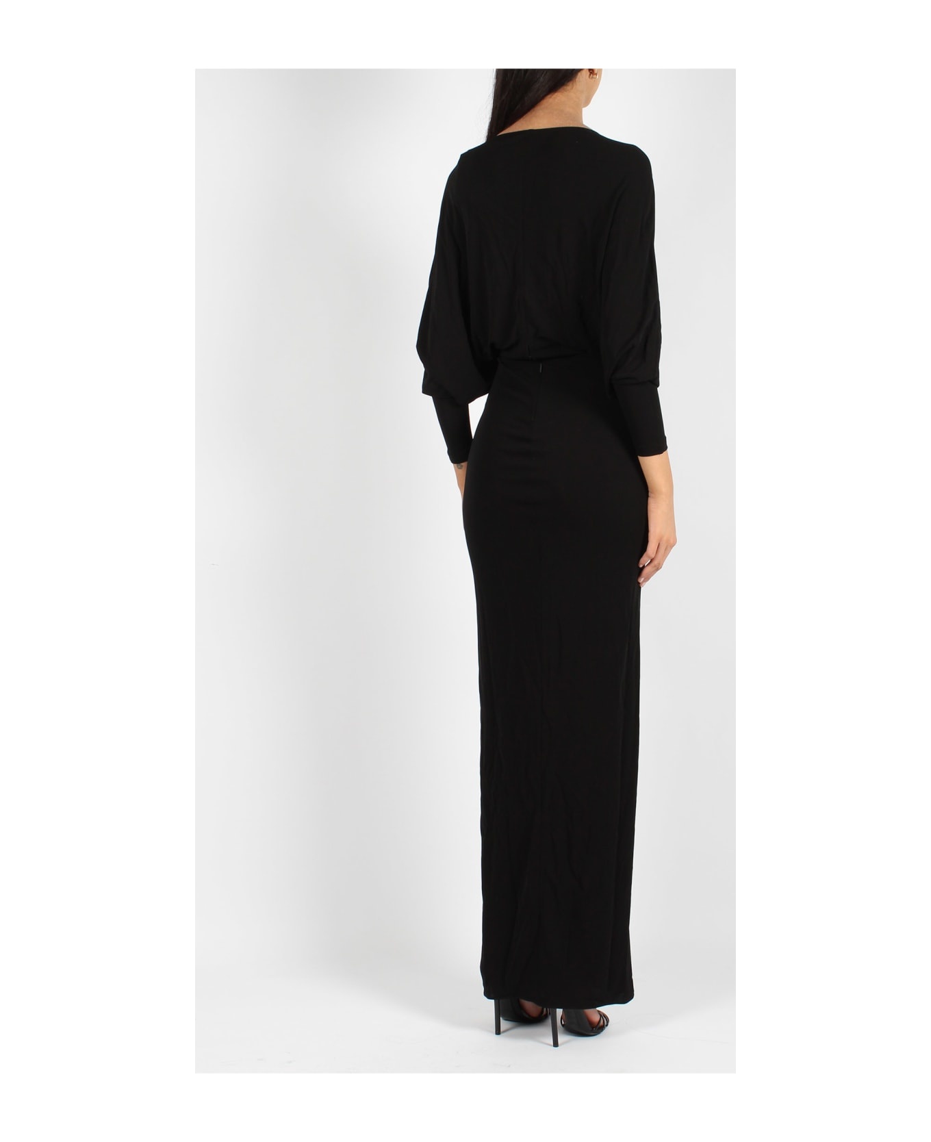 Draped Jersey Dress - 4