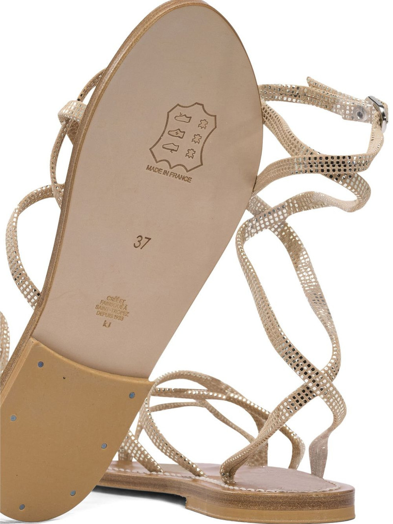 strappy leather sandals 3