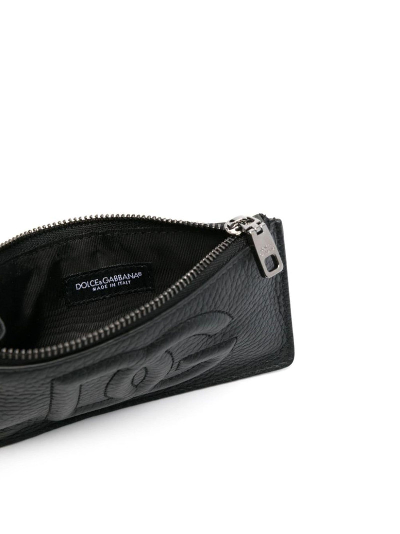 logo-embossed card holder 3