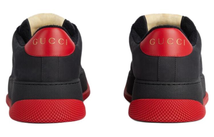 Gucci Screener Sneaker 'Black Red' 750048-FAB39-1058 - 4