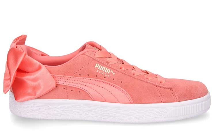(WMNS) PUMA Suede Bow 'Shell Pink' 367317-01 - 2