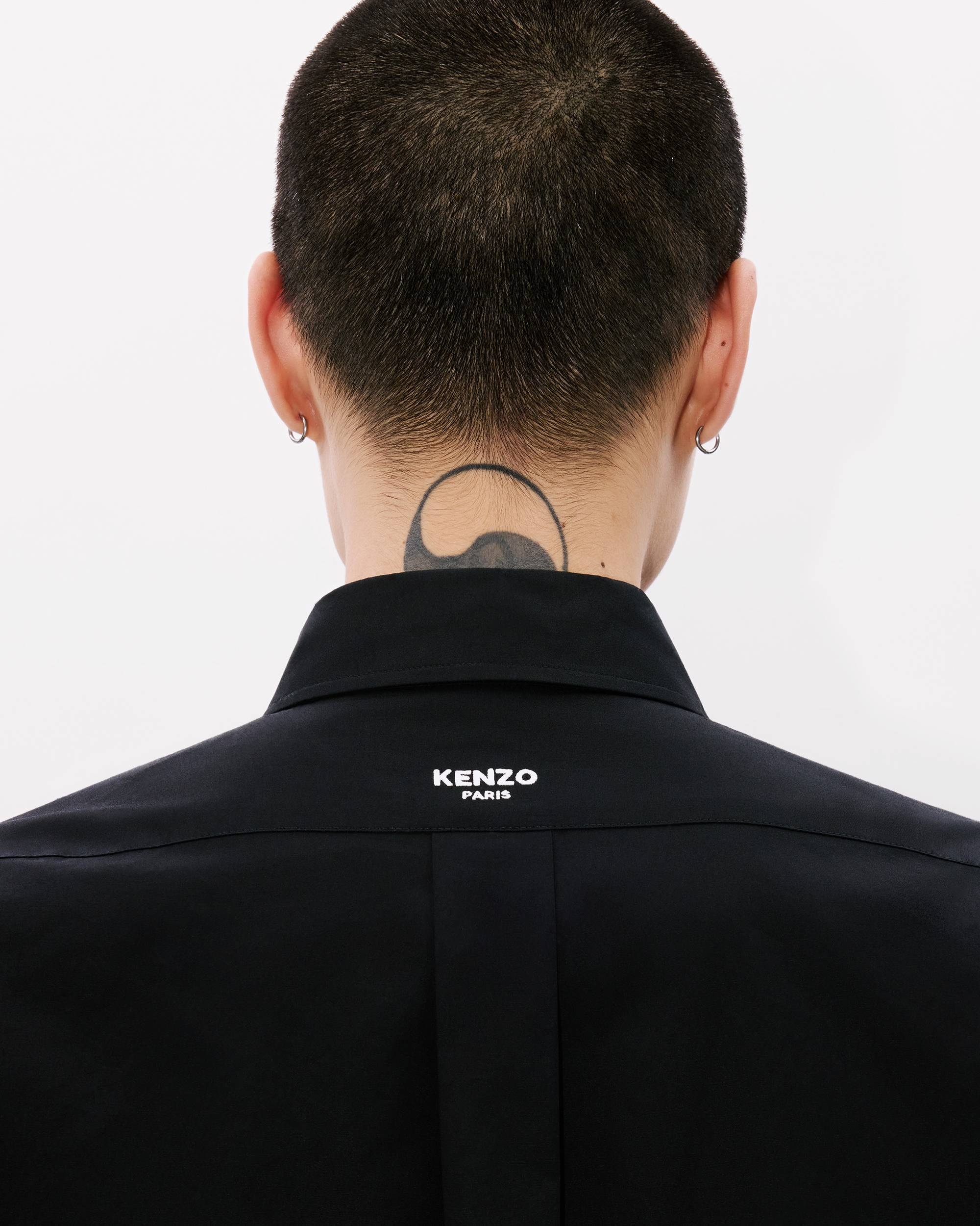 'KENZO Pop' casual embroidered poplin shirt - 7
