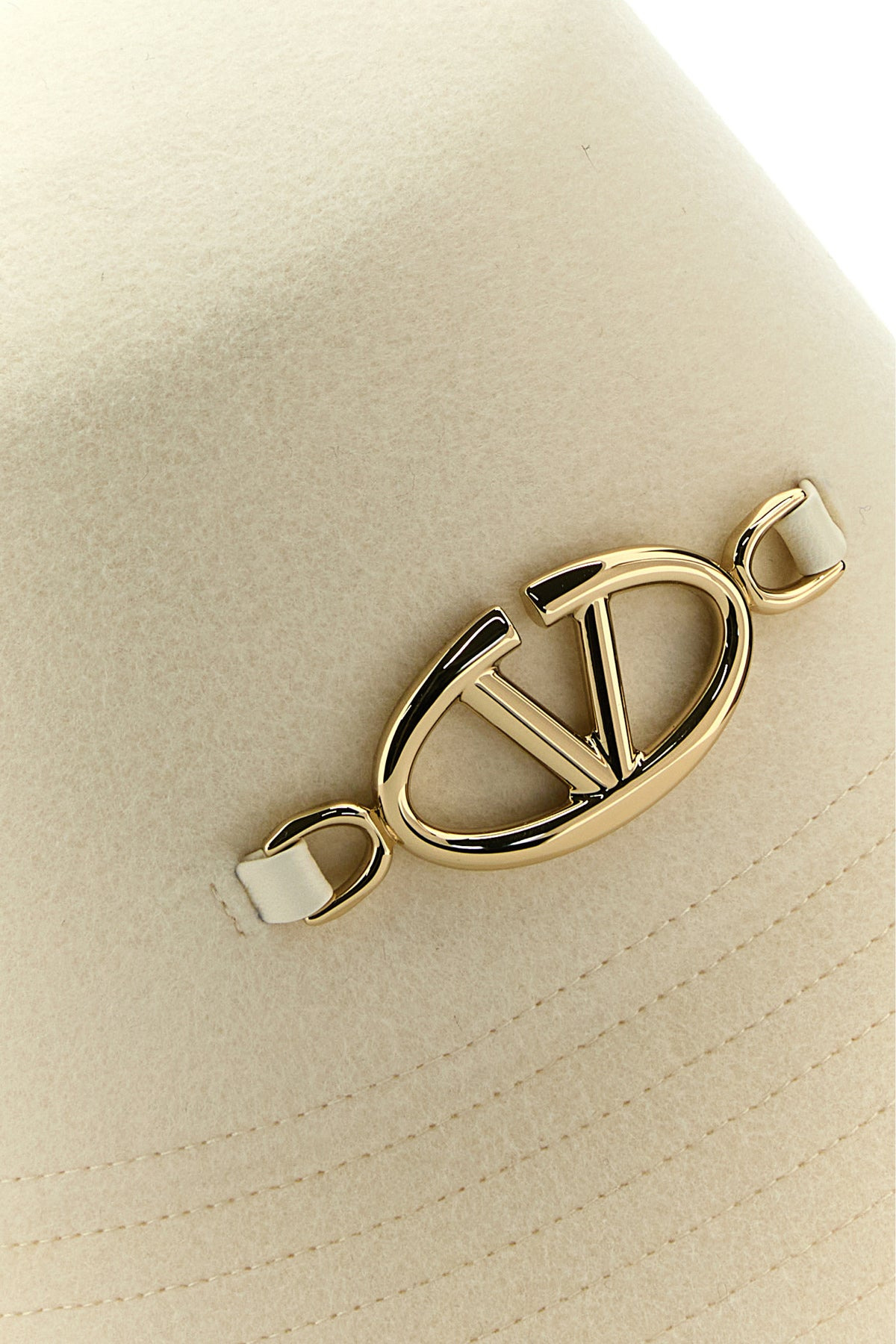 Ivory felt bucket hat - 4